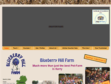 Tablet Screenshot of blueberryhillfarm.ie